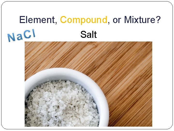 Classifying Matter Pure Substances and Mixtures Graham What