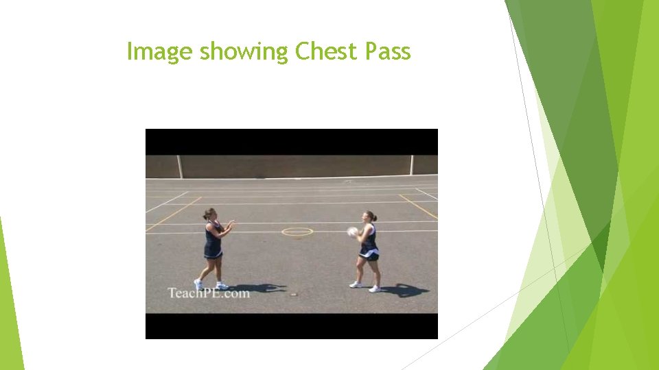 Passes in Netball Chest Pass Overhead Pass Shoulder