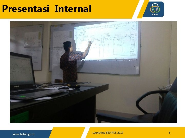 Presentasi Internal www. batan. go. id Launching BED RDE 2017 8 