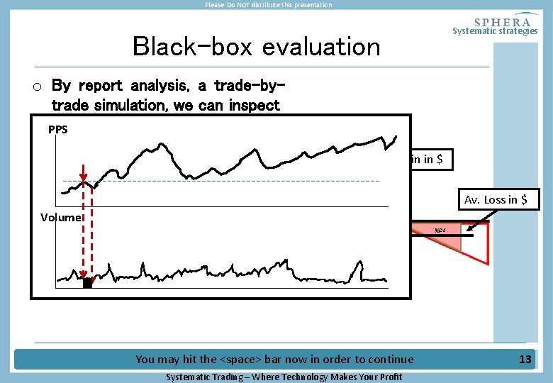 Please Do NOT distribute this presentation Systematic strategies Black-box evaluation o By report analysis,