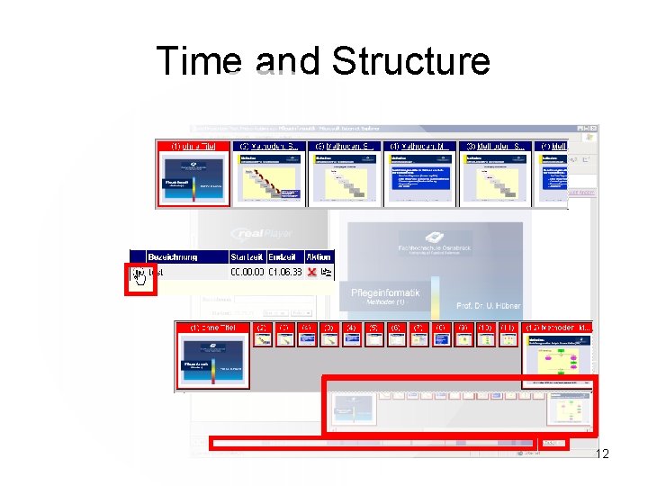 Time and Structure 12 