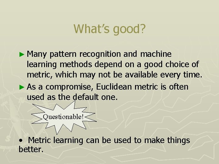 A Transductive Framework of Distance Metric Learning by