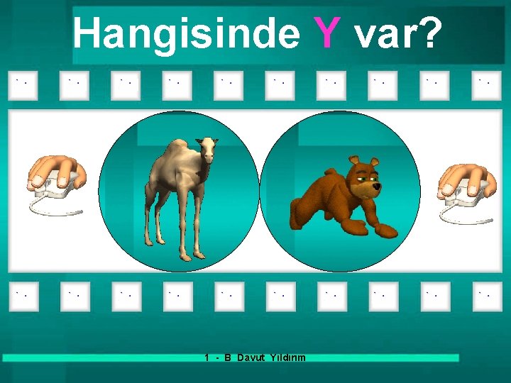 Hangisinde Y var? 1 - B Davut Yıldırım 