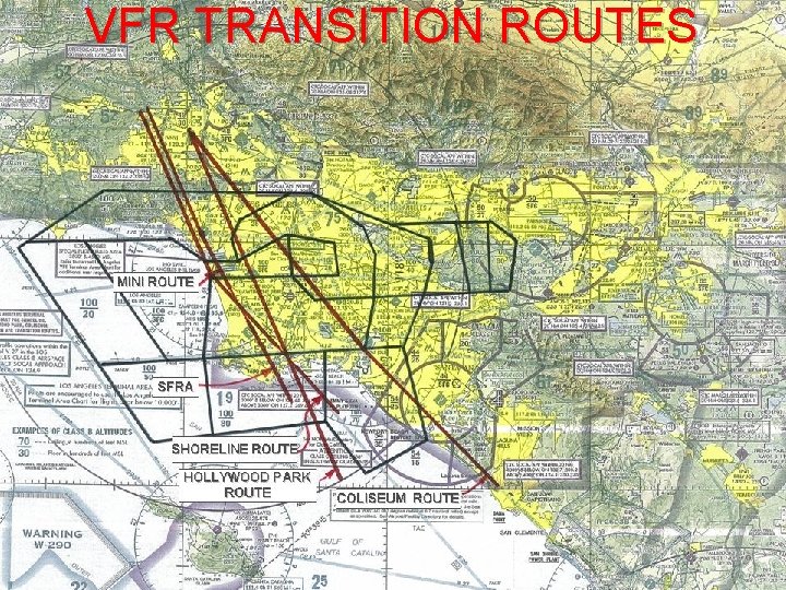 VFR TRANSITION ROUTES  VFR TRANSITION ROUTES