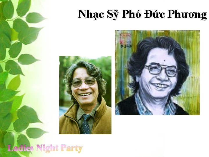 Nhạc Sỹ Phó Đức Phương Ladies Night Party 