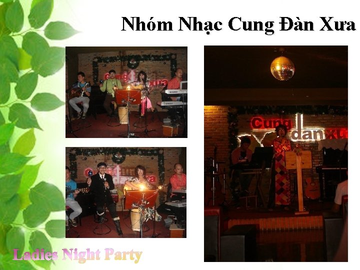 Nhóm Nhạc Cung Đàn Xưa Ladies Night Party 