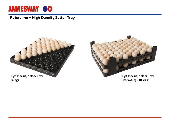 Petersime – High Density Setter Tray 84 eggs High Density Setter Tray (stackable) –