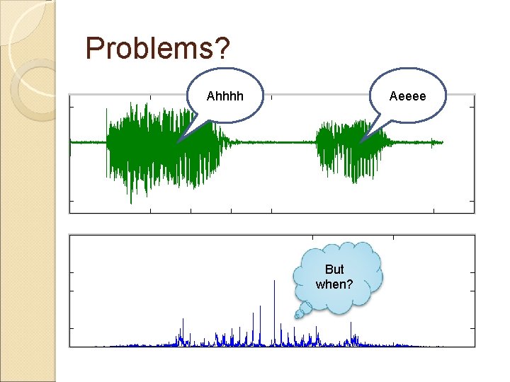 Problems? Ahhhh Aeeee But when? 