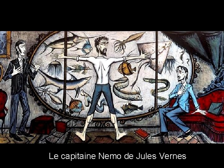 Le capitaine Nemo de Jules Vernes 
