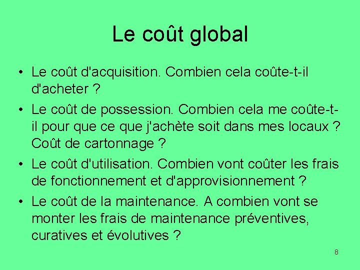 MODULE DE FORMATION Lachat et le dveloppement durable