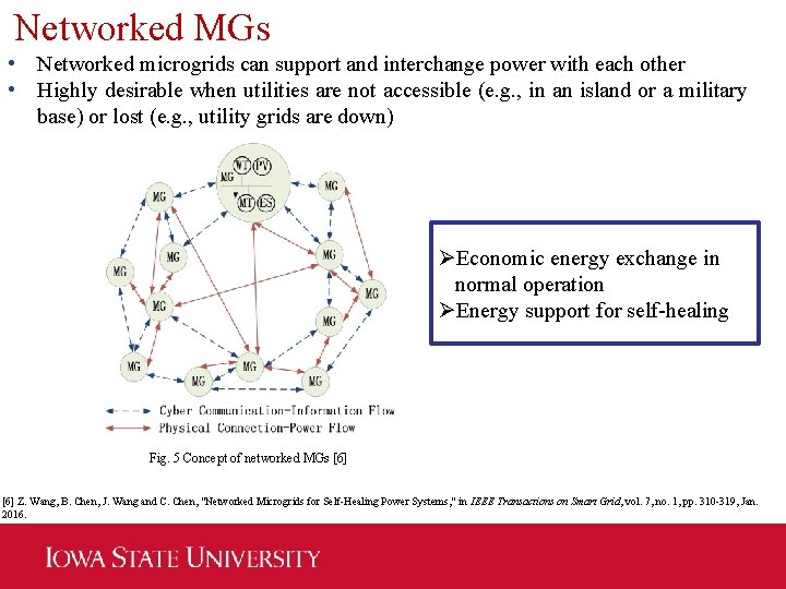 Networked MGs • Networked microgrids can support and interchange power with each other •