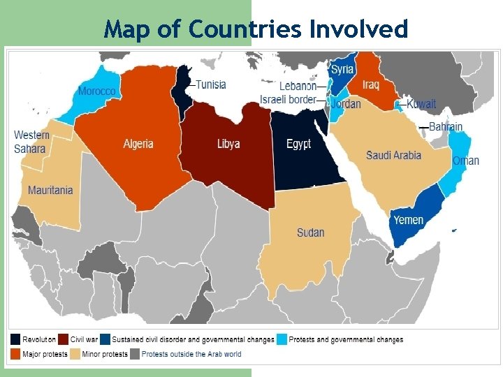 Map of Countries Involved 