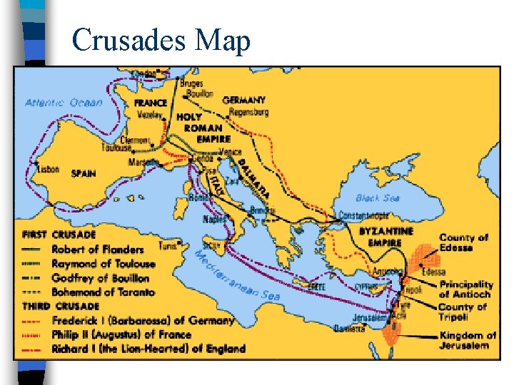 Crusades Map 