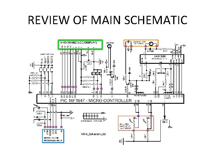REVIEW OF MAIN SCHEMATIC 