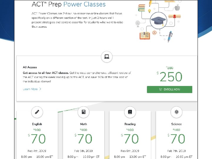 Online Power Classes 