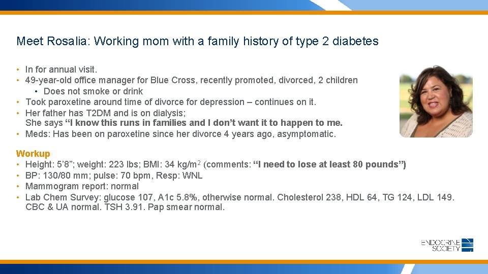 Meet Rosalia: Working mom with a family history of type 2 diabetes • In