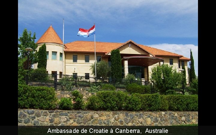 Ambassade de Croatie à Canberra, Australie 