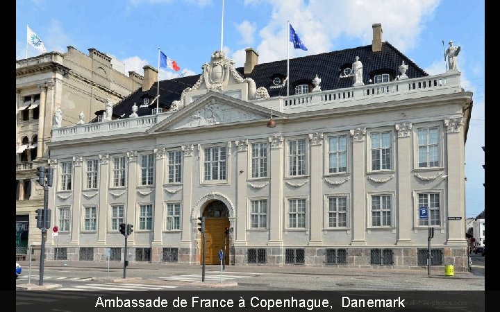 Ambassade de France à Copenhague, Danemark 