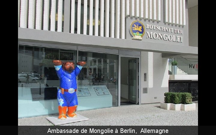 Ambassade de Mongolie à Berlin, Allemagne 