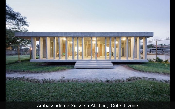 Ambassade de Suisse à Abidjan, Côte d’Ivoire 