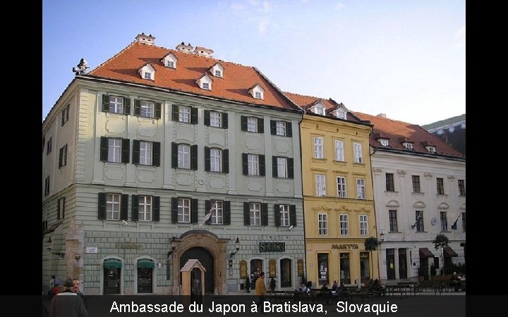 Ambassade du Japon à Bratislava, Slovaquie 