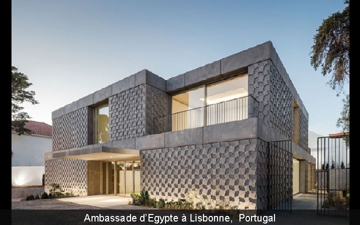 Ambassade d’Egypte à Lisbonne, Portugal 