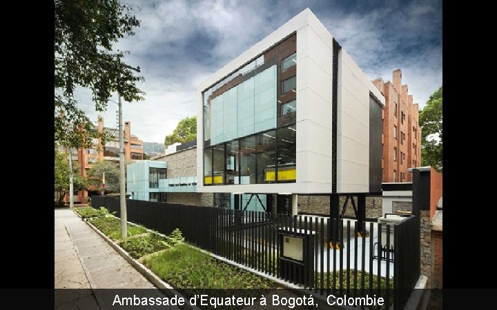 Ambassade d’Equateur à Bogotá, Colombie 