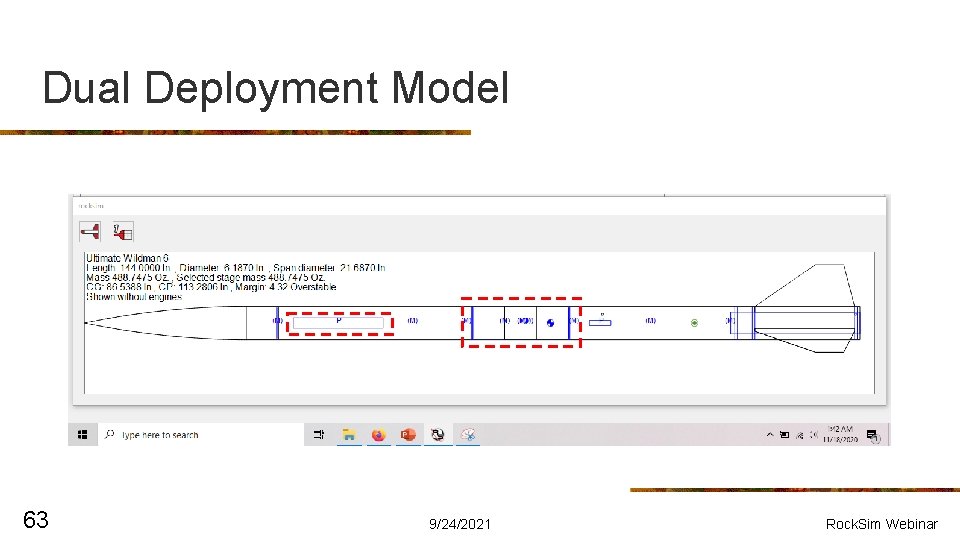 Dual Deployment Model 63 9/24/2021 Rock. Sim Webinar 