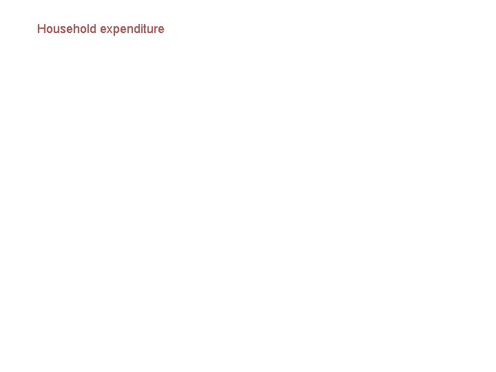 Household expenditure 