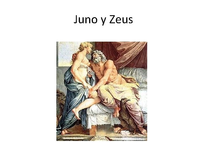 Juno y Zeus 