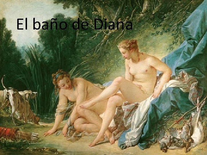 El baño de Diana 
