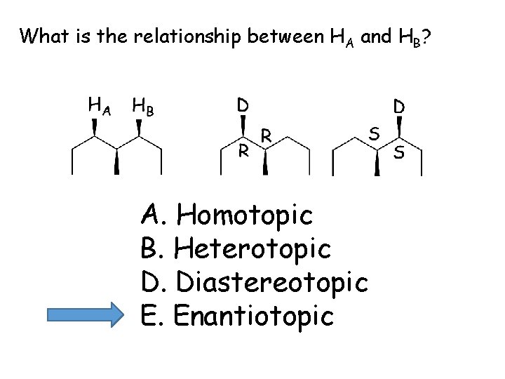 Select The Correct Relationship Between Ha And Hb