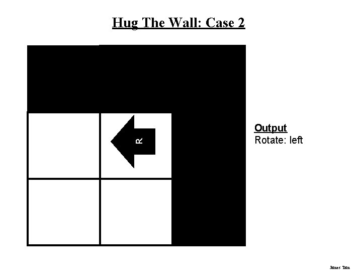 R Hug The Wall: Case 2 Output Rotate: left James Tam R Hug The Wall: Case 2 Output Rotate: left James Tam
