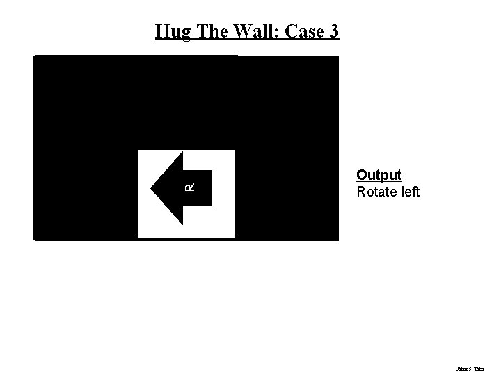 R Hug The Wall: Case 3 Output Rotate left James Tam R Hug The Wall: Case 3 Output Rotate left James Tam