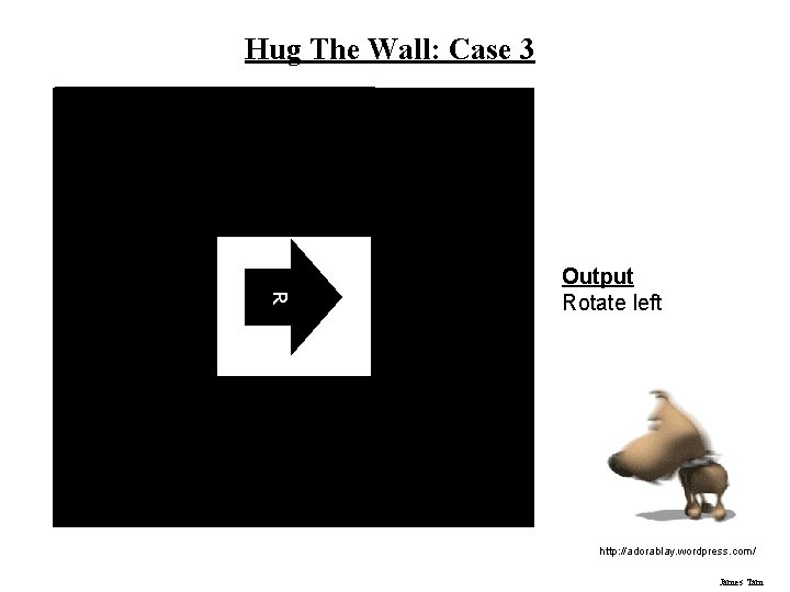 Hug The Wall: Case 3 R Output Rotate left http: //adorablay. wordpress. com/ James Hug The Wall: Case 3 R Output Rotate left http: //adorablay. wordpress. com/ James