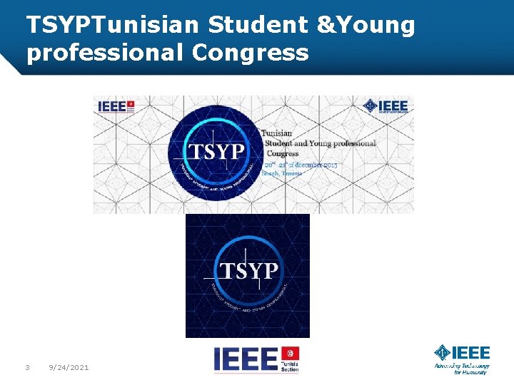 TSYPTunisian Student &Young professional Congress 3 9/24/2021 
