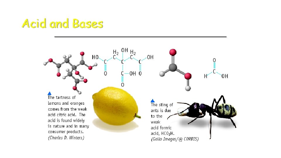 Acid and Bases 