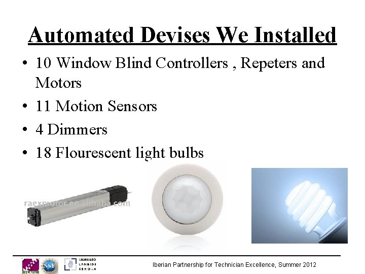 Final Project Renewable Energy Method Automated System Presenters