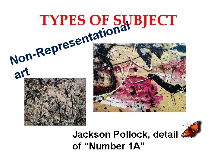 TYPES OF SUBJECT al n o i t nta e s e epr R