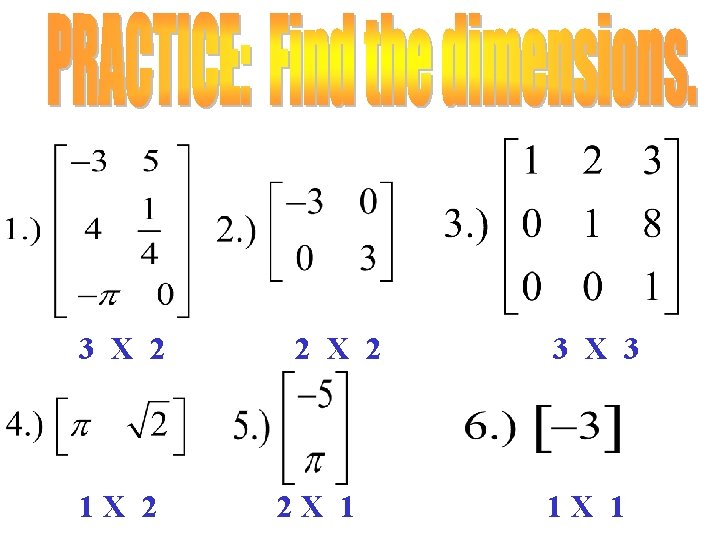 3 X 2 1 X 2 2 X 1 3 X 3 1 X