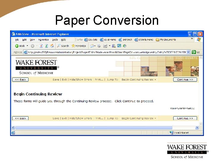 Paper Conversion 