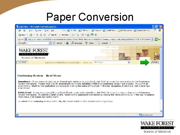 Paper Conversion 