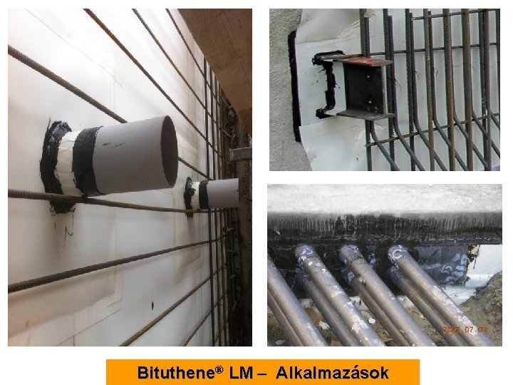 Bituthene® LM – Alkalmazások 