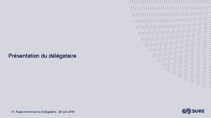 Présentation du délégataire 3 I Rapport Annuel du Délégataire - 28 juin 2018 