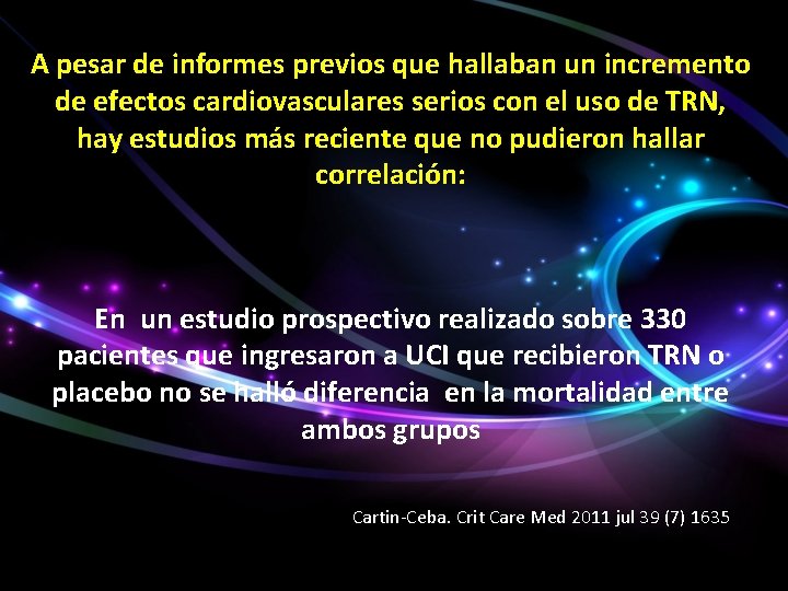 A pesar de informes previos que hallaban un incremento de efectos cardiovasculares serios con