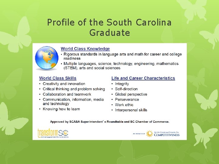 Profile of the South Carolina Graduate 