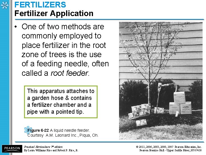 FERTILIZERS Fertilizer Application • One of two methods are commonly employed to place fertilizer