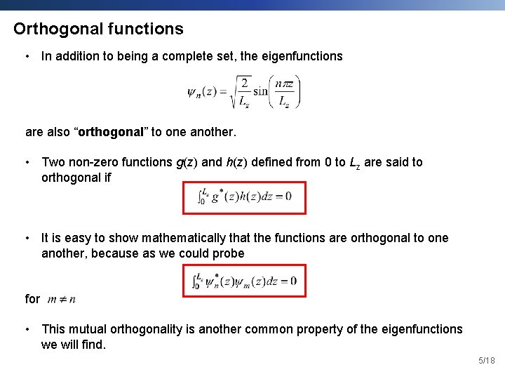 Lesson 6 Particles and barriers Quantum Mechanics for