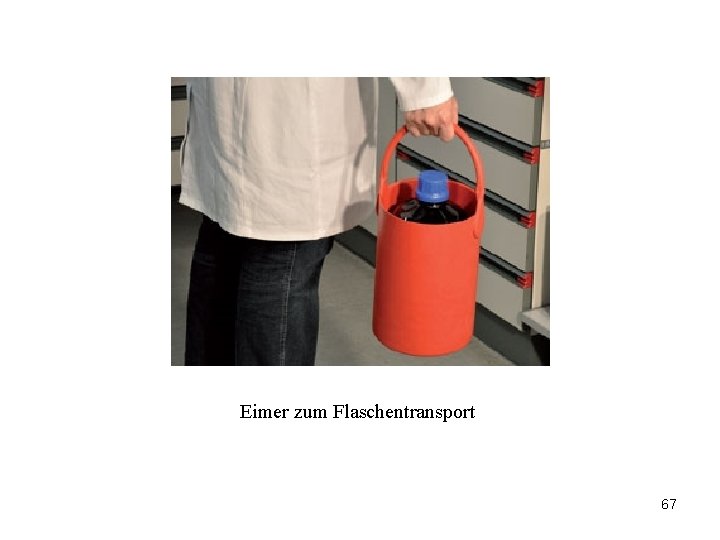 Eimer zum Flaschentransport 67 