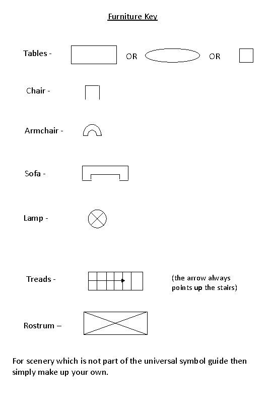 Furniture Key Tables - OR OR Chair - Armchair - Sofa - Lamp -